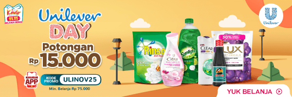 Unilever Day Potongan 15ribu