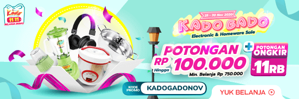 KADO GADO Potongan hingga  100ribu + Potongan ONGKIR 11Ribu