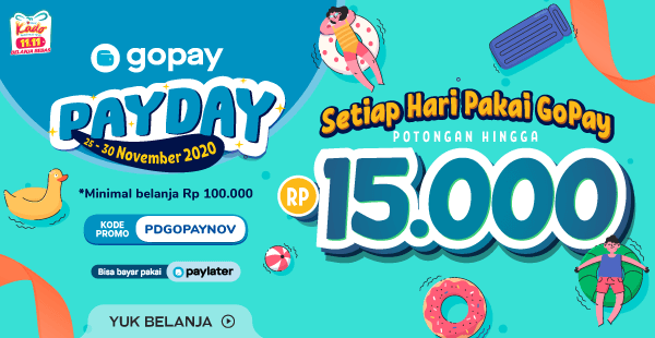GoPay Payday Potongan hingga 15ribu
