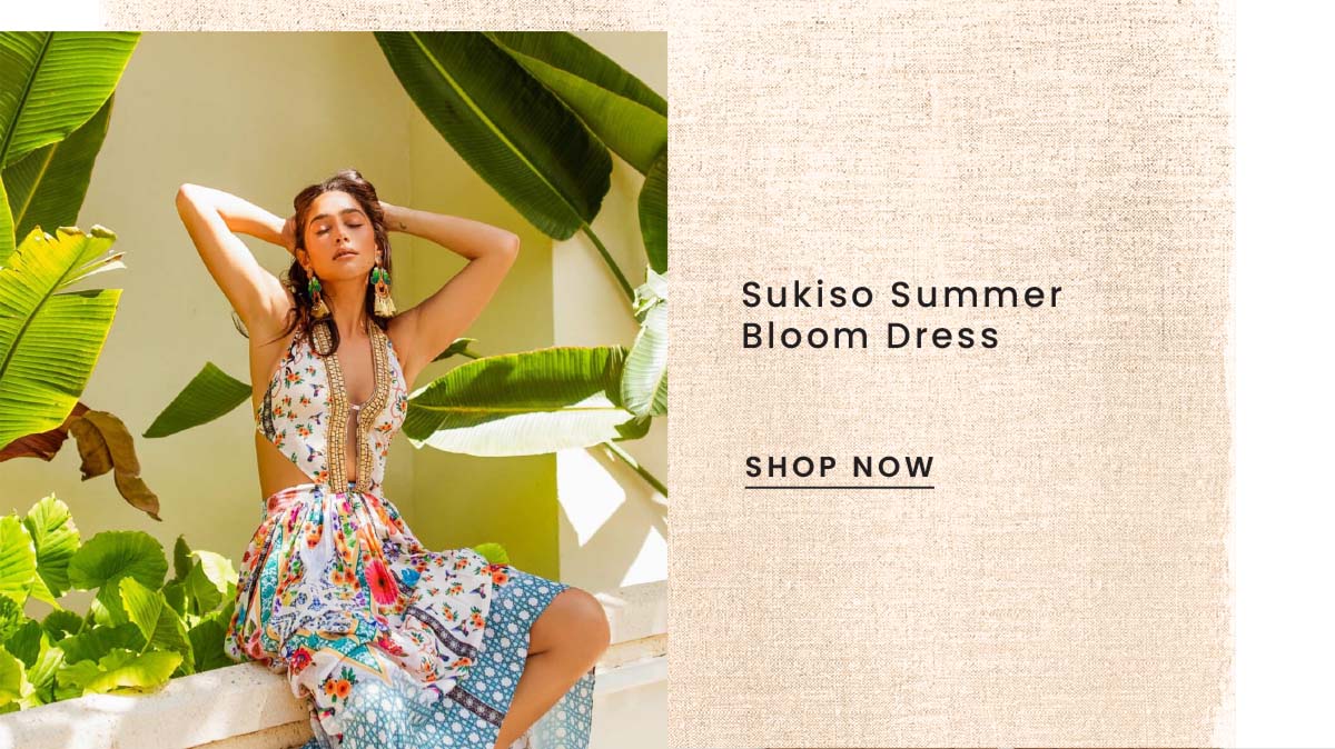 SUKISO SUMMER BLOOM DRESS
