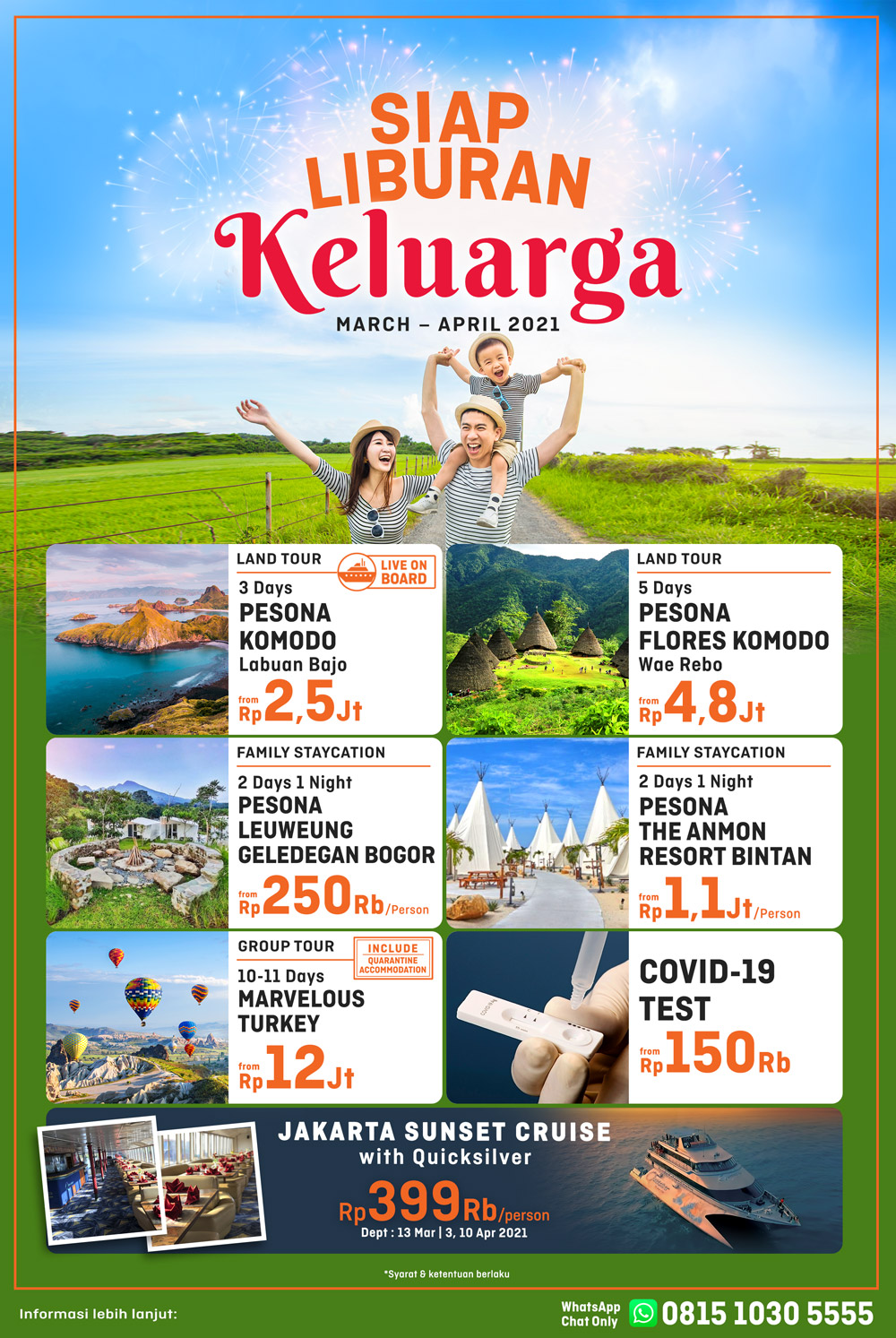 SIAP LIBURAN KELUARGA