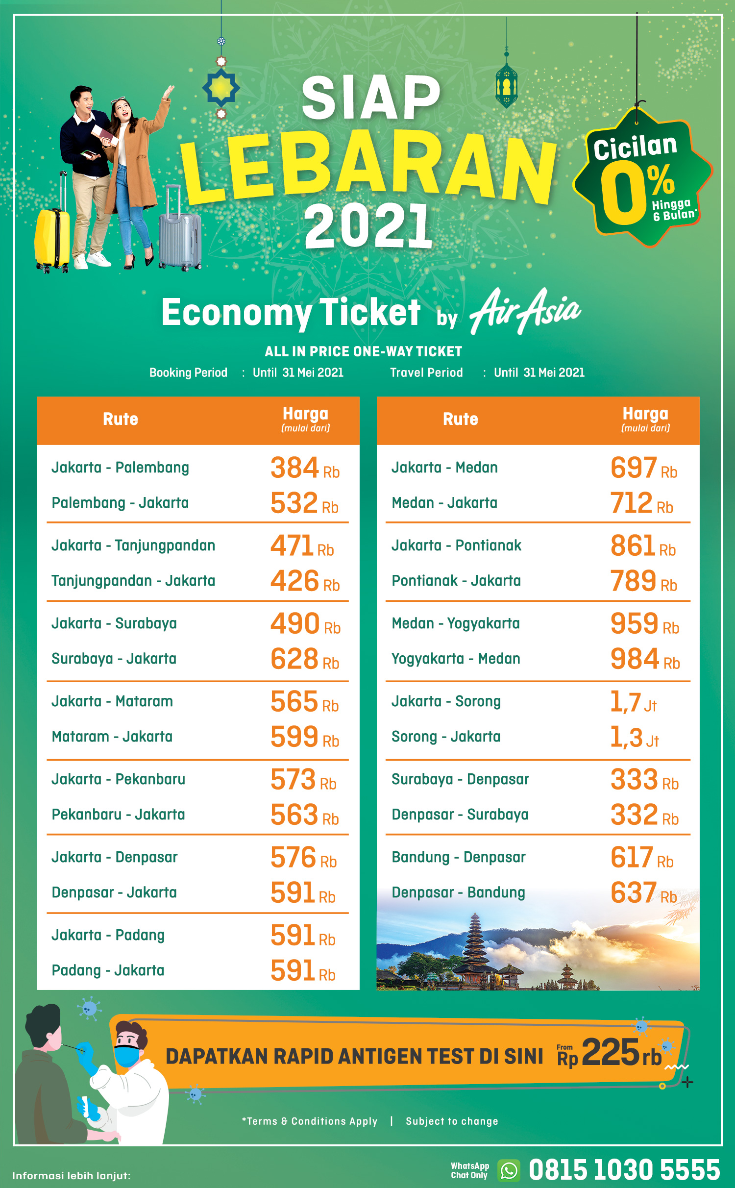 Promo Lebaran - Keliling Indonesia