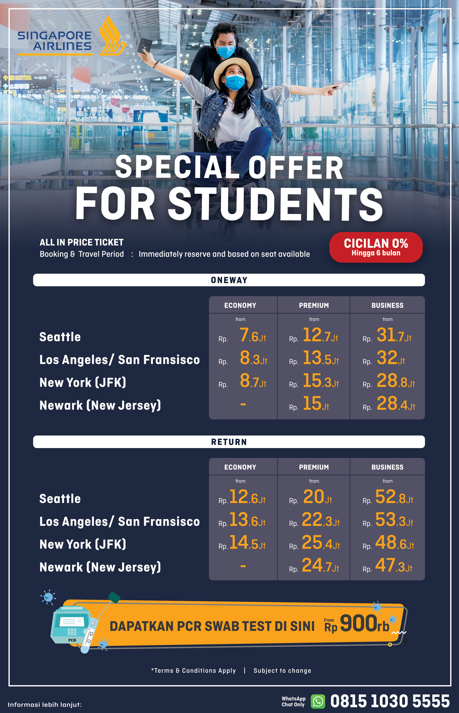 Promo Singapore Airlines