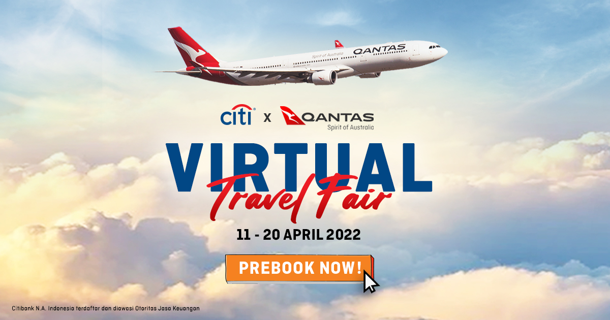 PRE-BOOK Qantas Travel Fair  PRE-BOOK Qantas Travel Fair