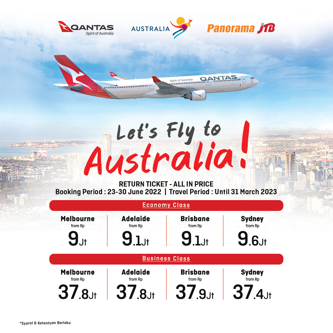 Terbang Bersama Qantas