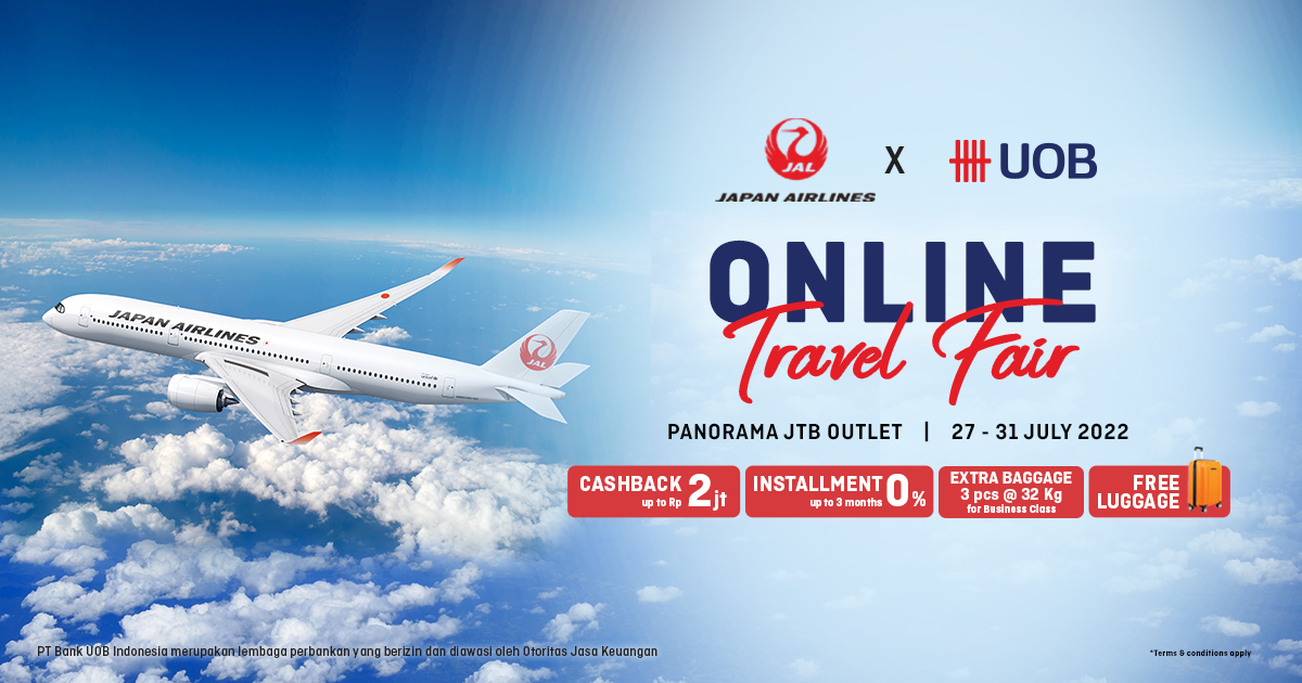 PREBOOK Tiket ke Jepang & Amerika di Panorama JTB