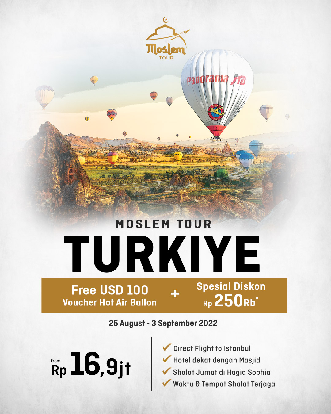 Liburan ke Turki Lebih Nyaman bersama Moslem Tour