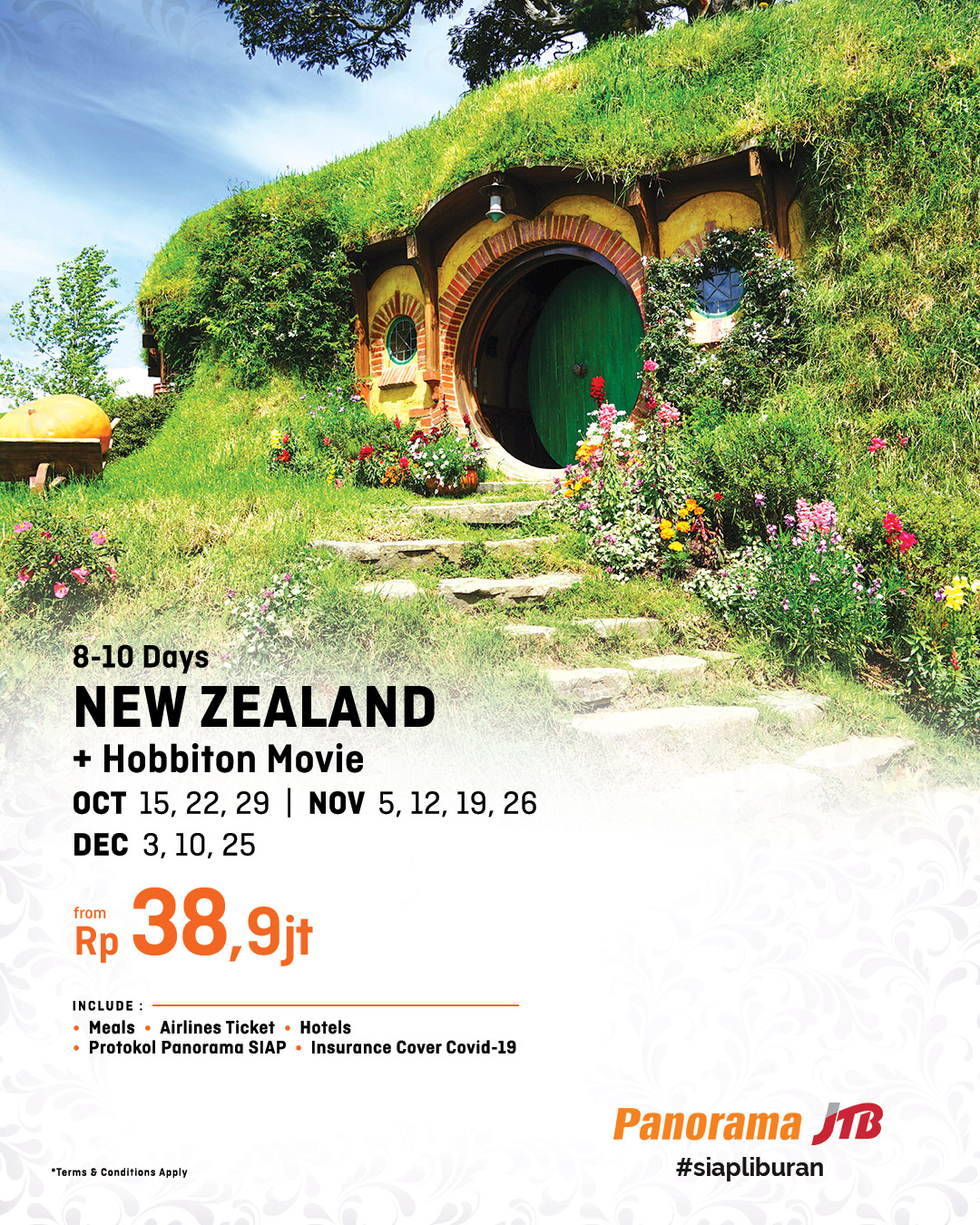 Group Tour ke New Zealand 