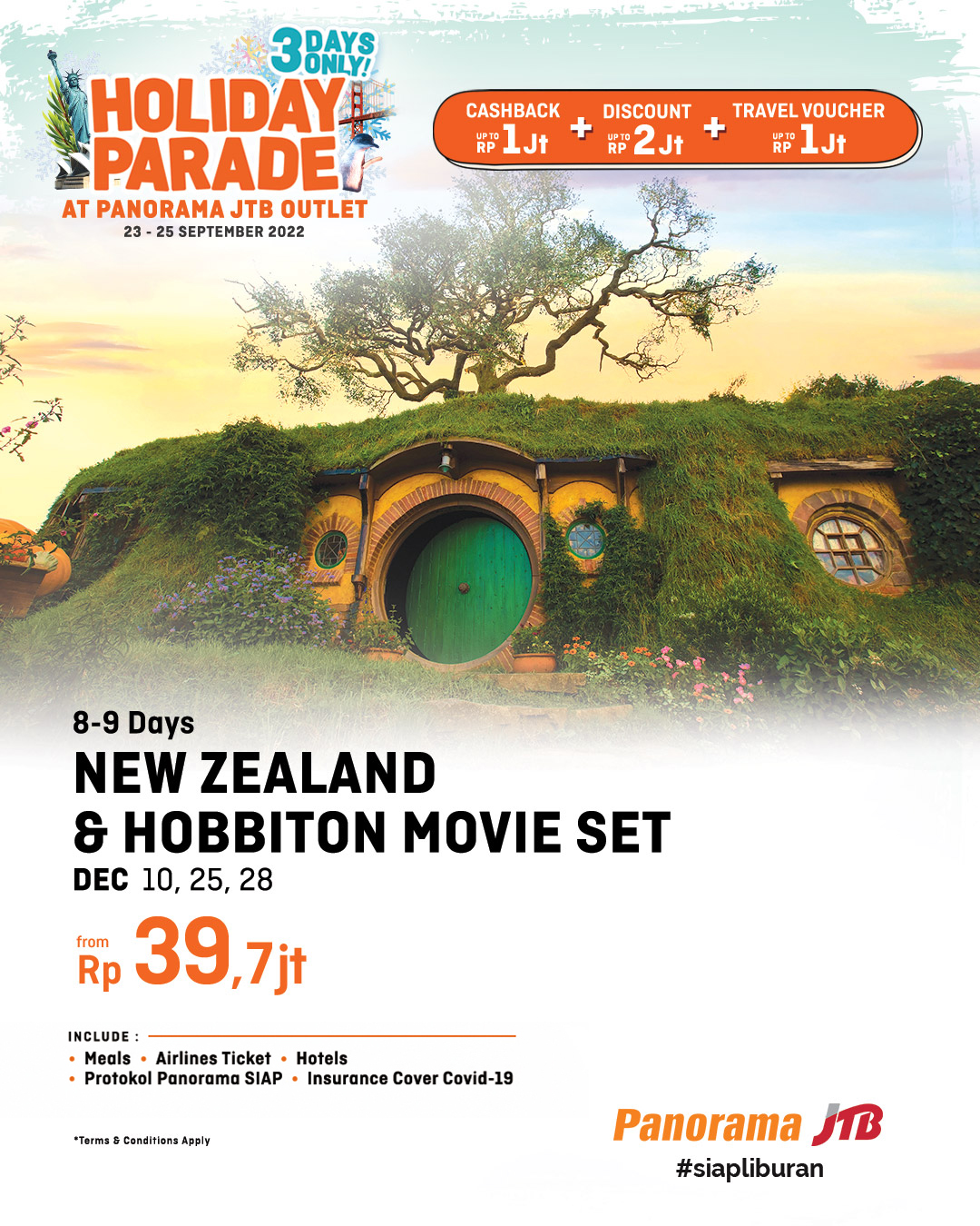 Paket Tur New Zealand