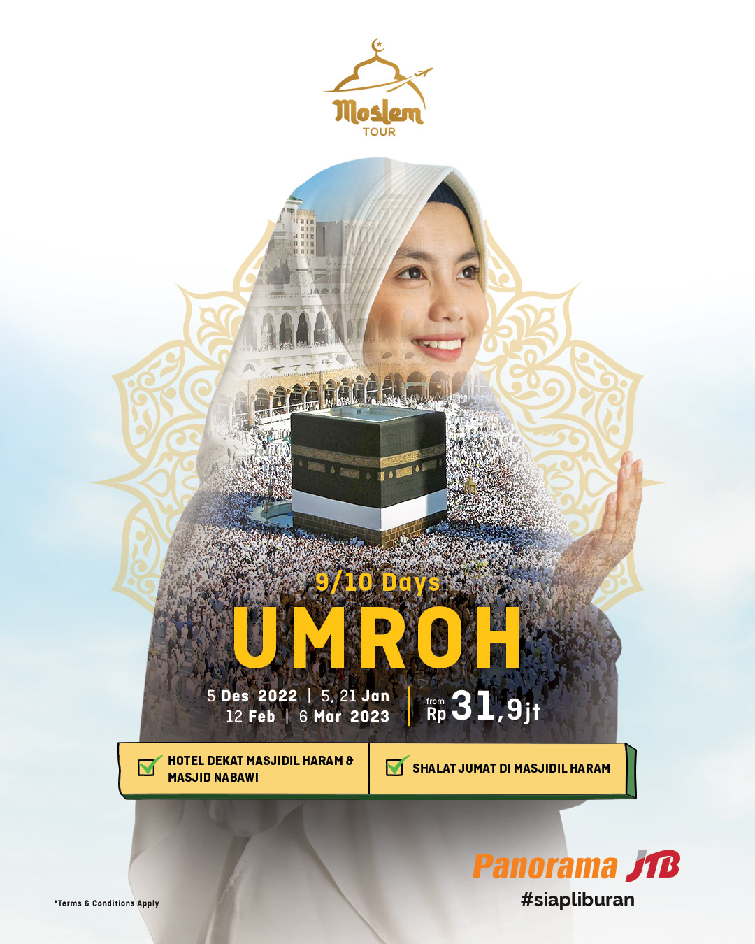 Paket UMROH Mulai Rp 31 Jutaan