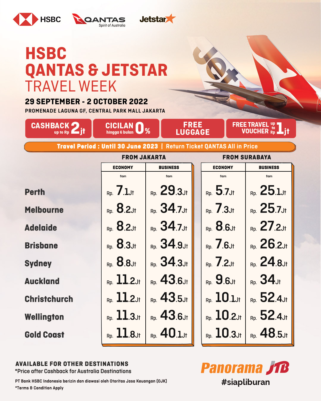 Promo tiket Qantas 