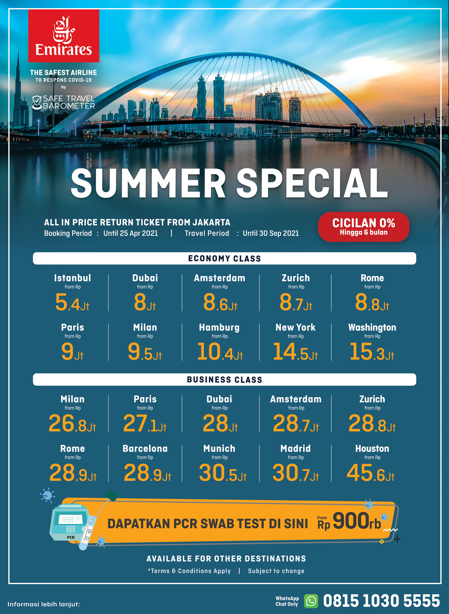 Promo Emirates