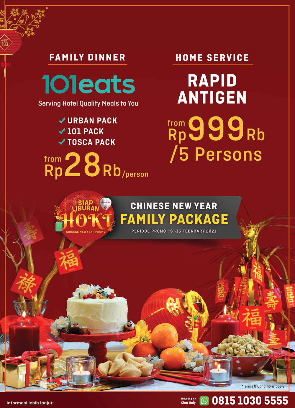 Siap Liburan Hoki - Family Package