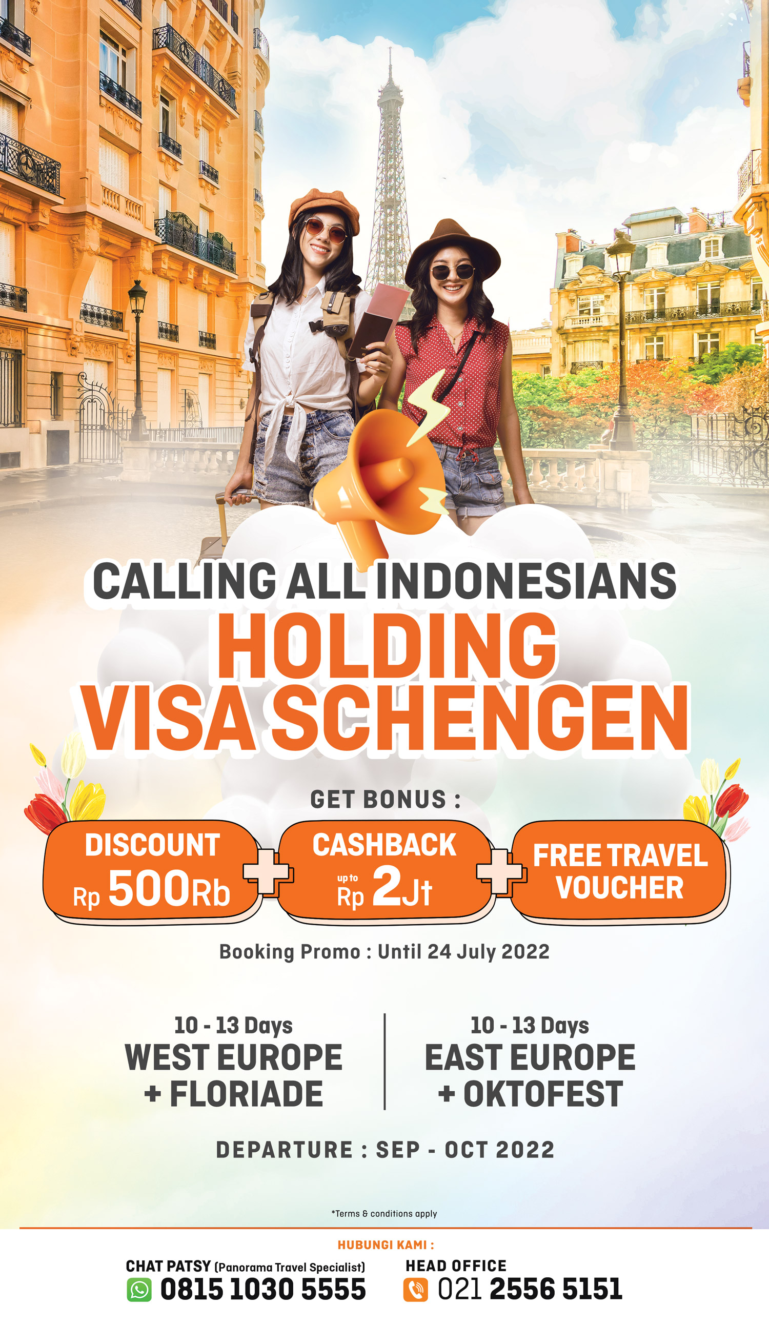 Promo Tur Eropa Untuk Pemegang Visa Schengen