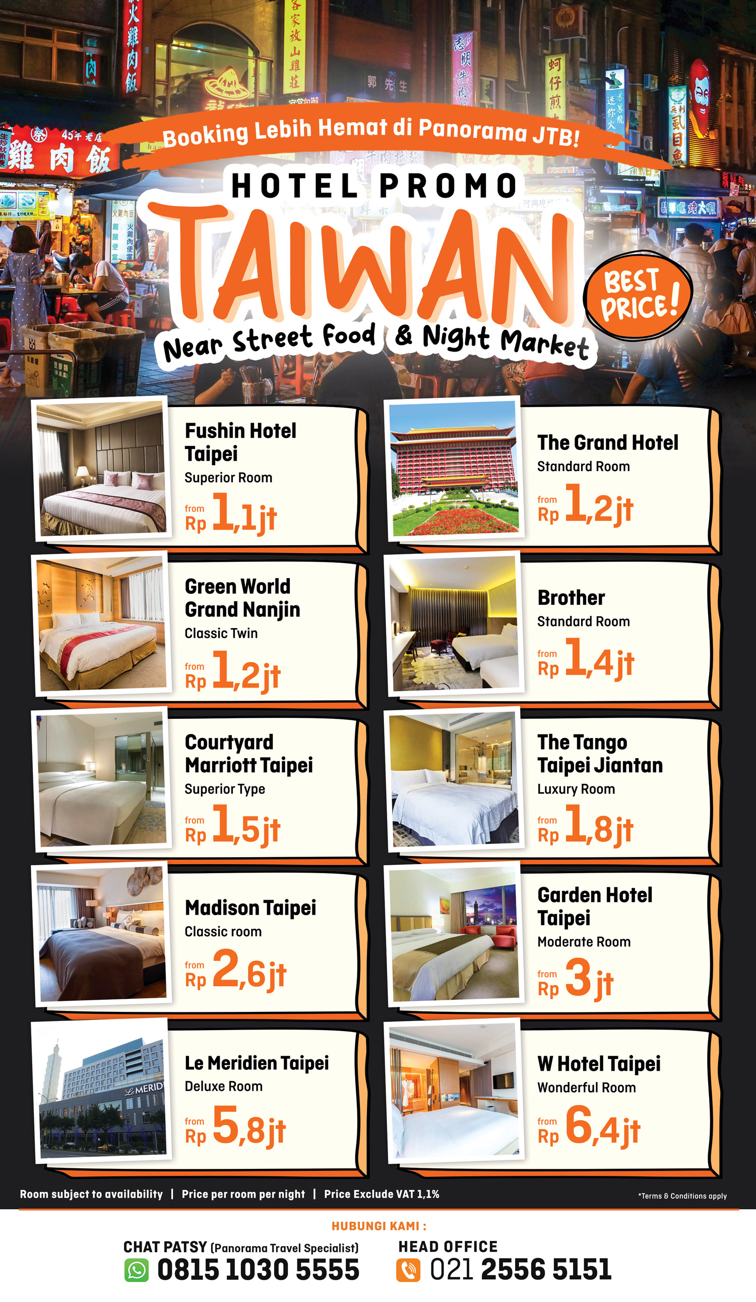 Promo Hotel Taiwan