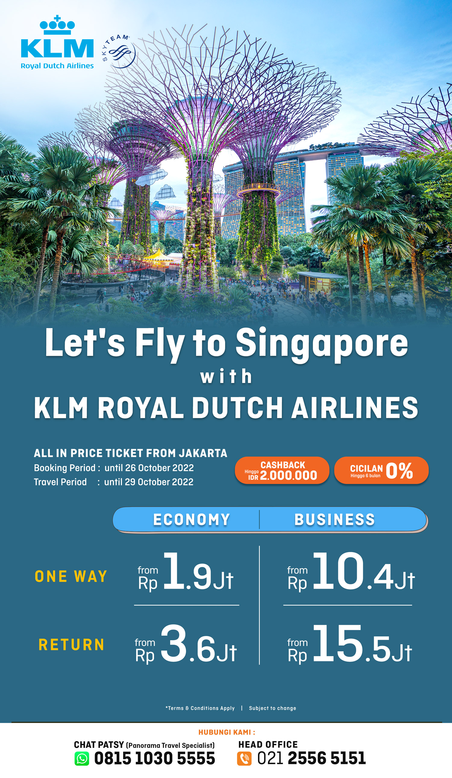 Tiket KLM 