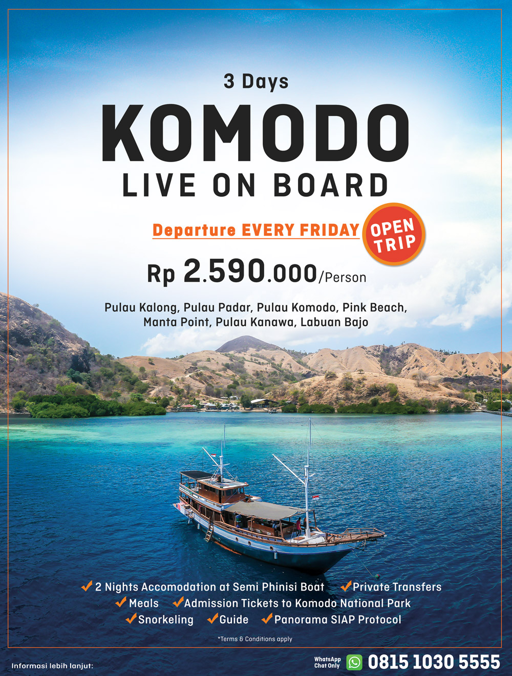 Komodo Live on Board