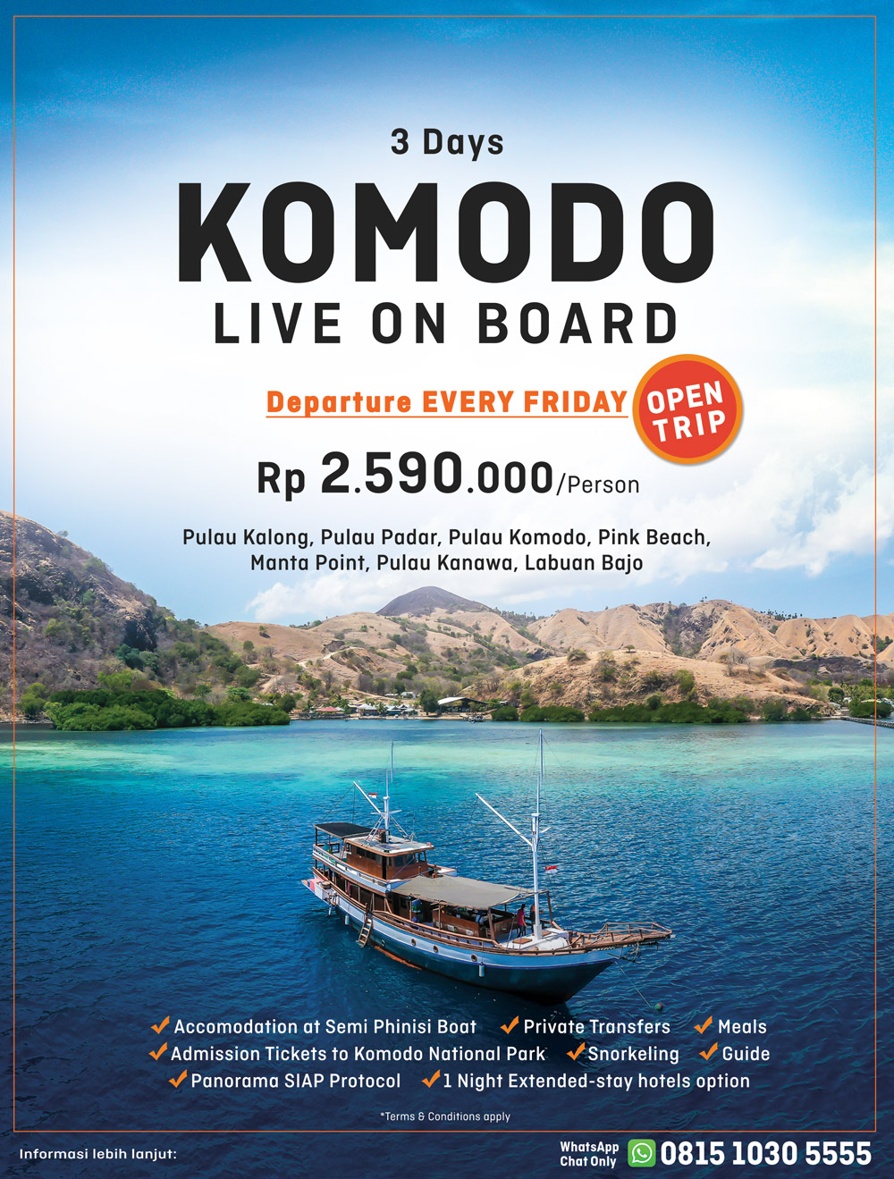 Komodo Live on Board