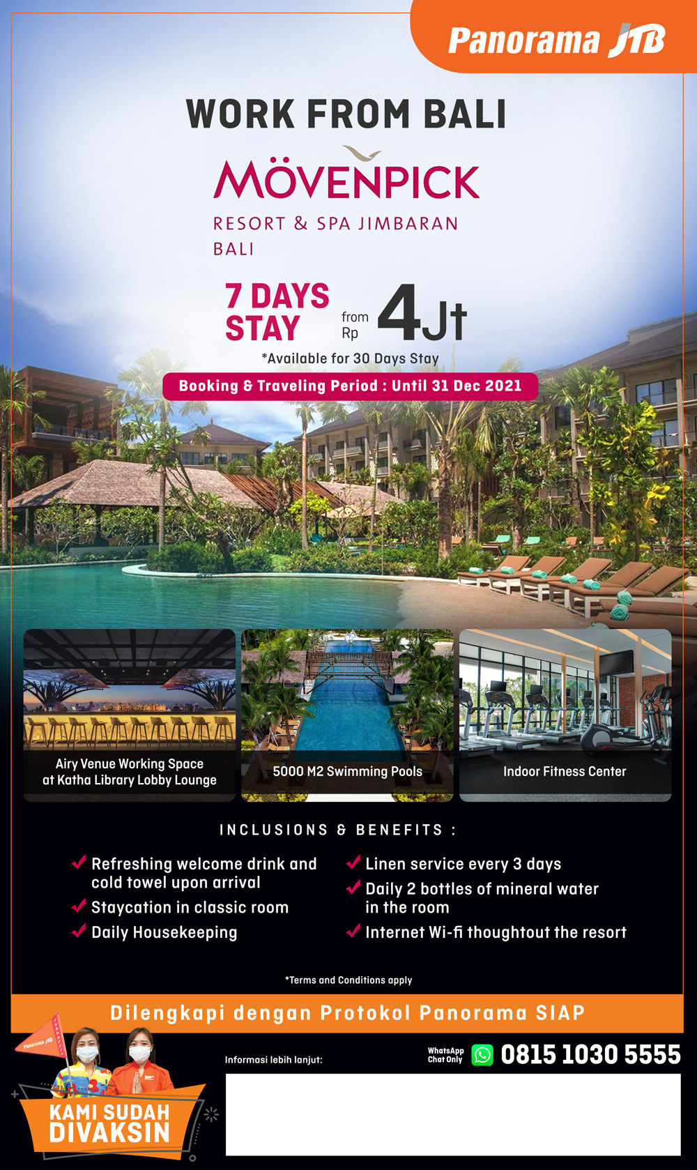 Promo Movenpick Resort & Spa Jimbaran Bali