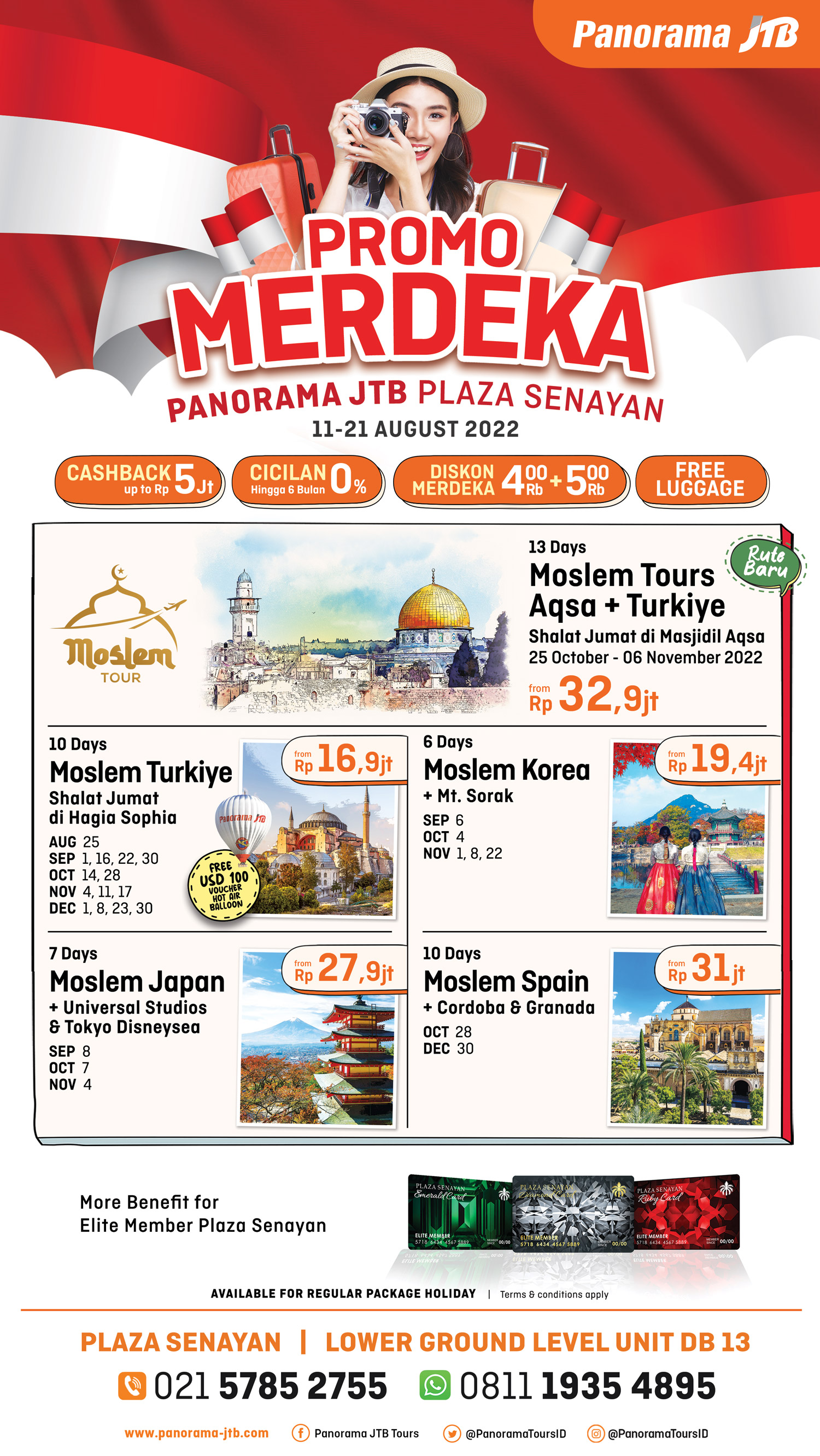 Promo Merdeka dari Plaza Senayan