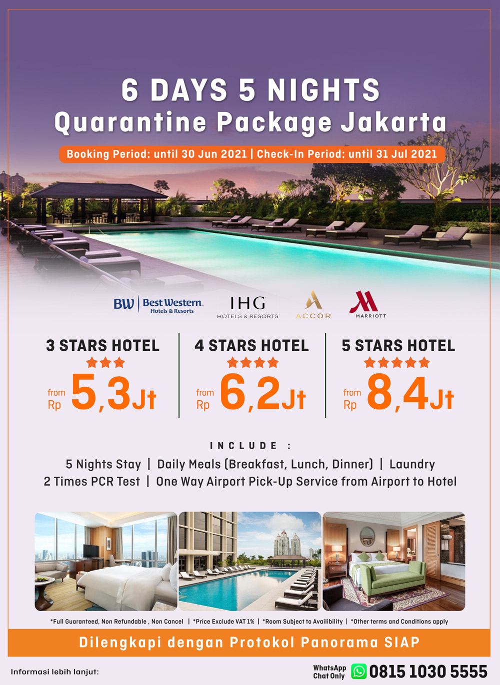 Quarantine Package Jakarta