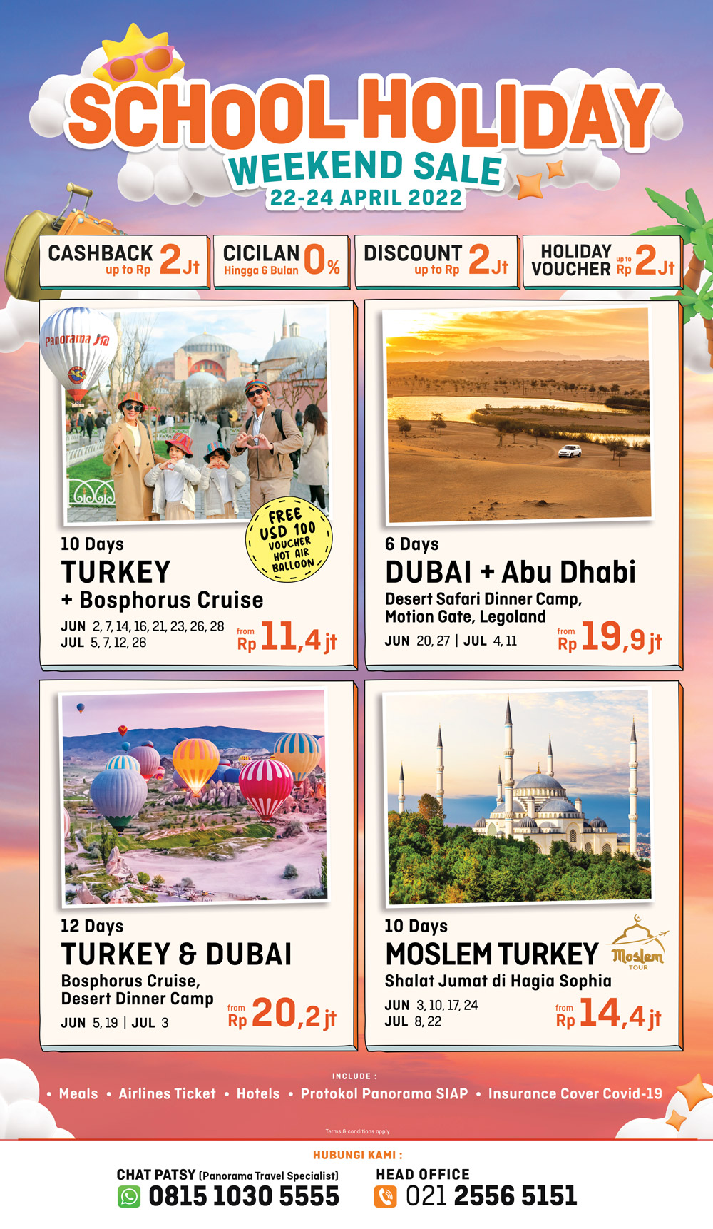 Weekend Sale Turkey & Dubai