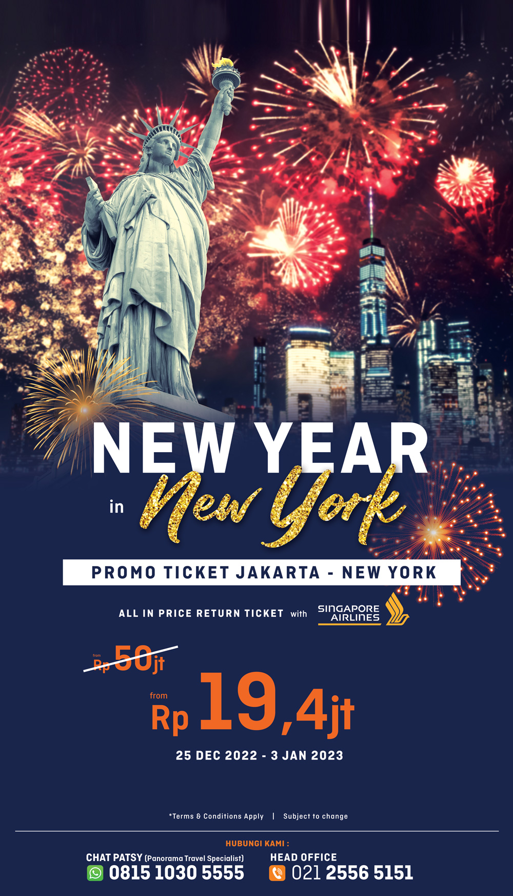 Promo Tiket Amerika New Year