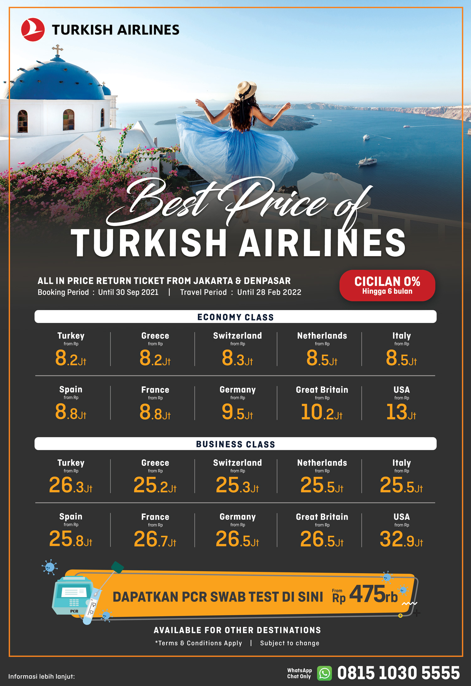 Best Price of Turkish Airlines