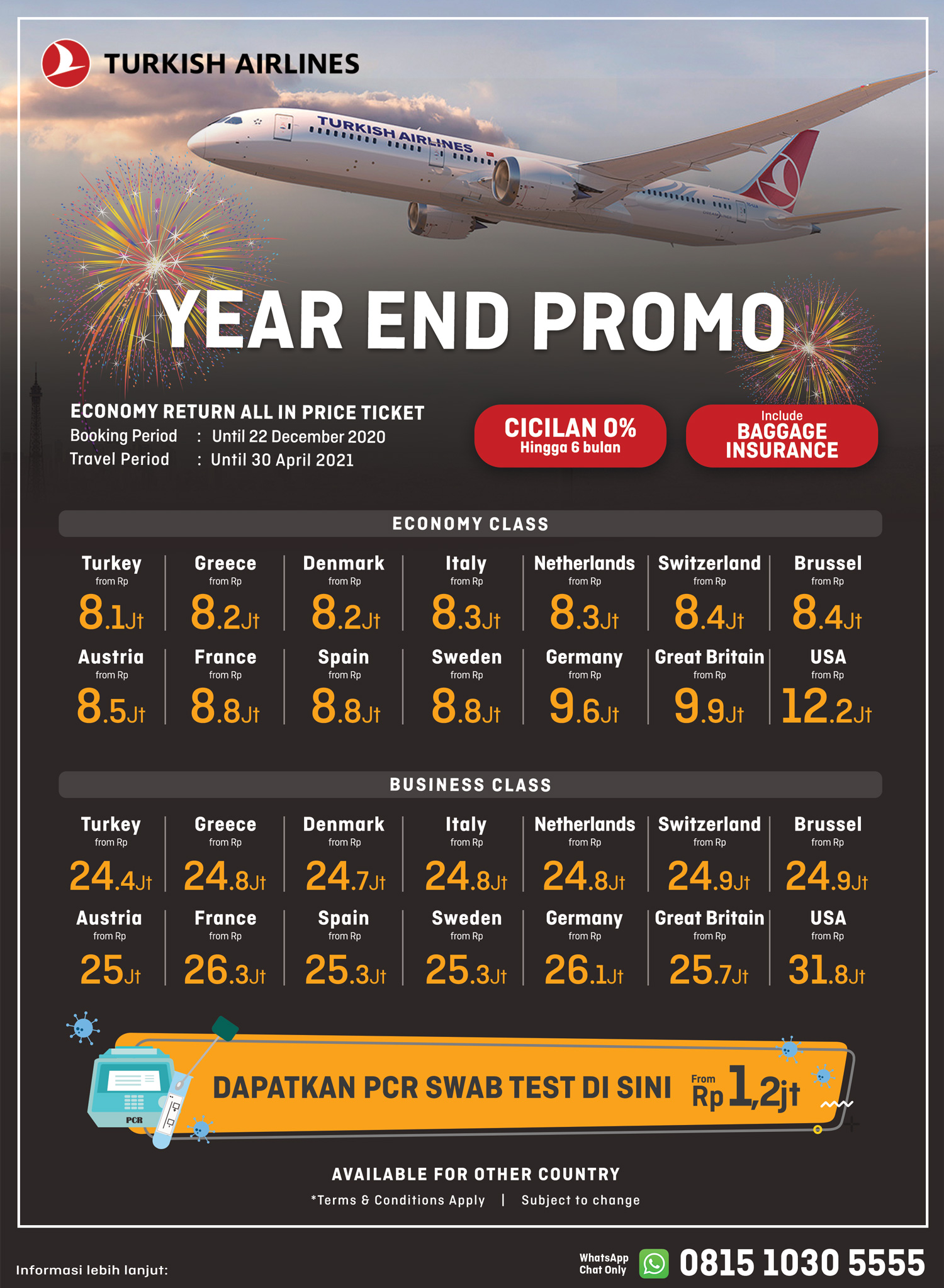 Promo Turkish Airline