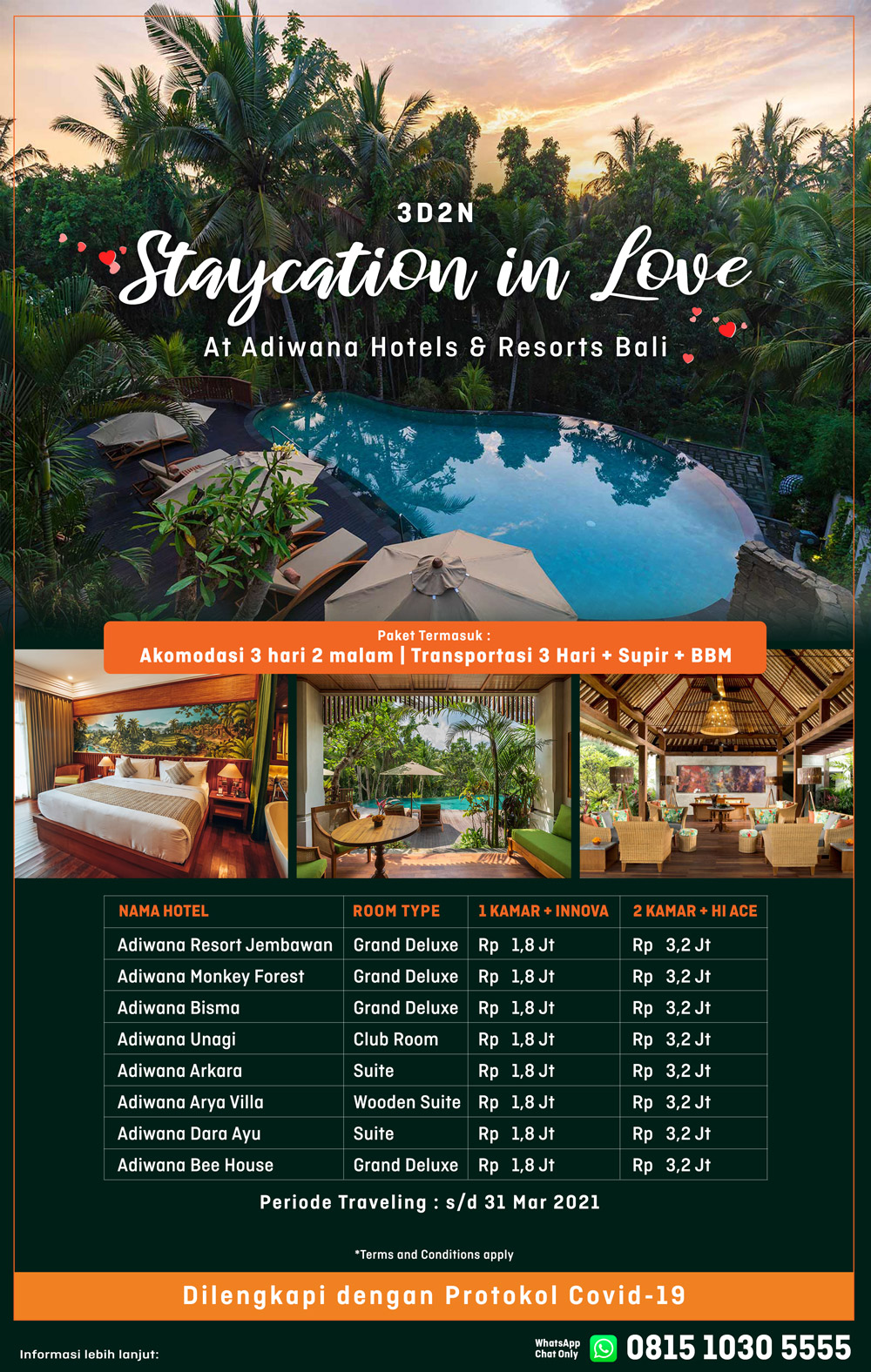 Promo Adiwana Hotels & Resorts