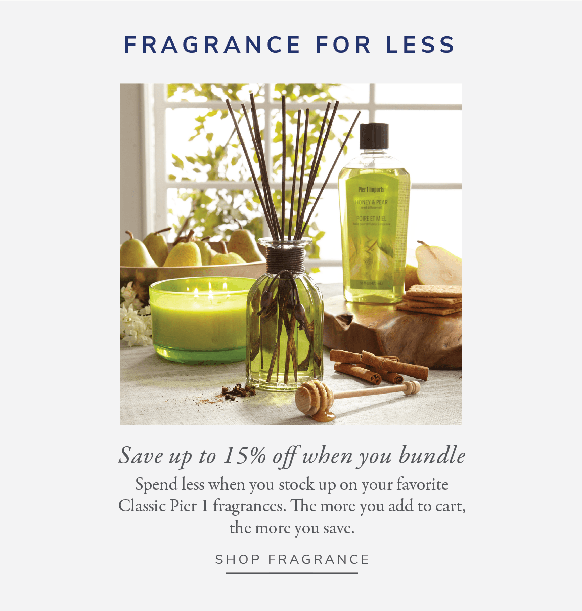 Fragrance for less
